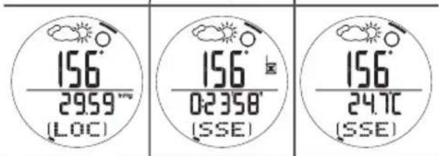 OREGON SCIENTIFIC RA282 - VIEW COMPASS DISPLAYS - 2