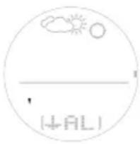 OREGON SCIENTIFIC RA282 - SET THE ALTITUDE ALARM / SEA LEVEL / WEATHER - 4