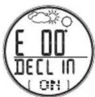 OREGON SCIENTIFIC RA282 - EINSTELLLEN DER RICHTUNGSBABWEICHUNG - 1