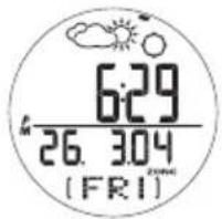 OREGON SCIENTIFIC RA282 - STALIN DAGLIGT ALARM/TIDSZON/ - 2