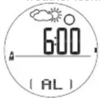 OREGON SCIENTIFIC RA282 - SET THE ALTITUDE ALARM / SEA LEVEL / WEATHER - 1