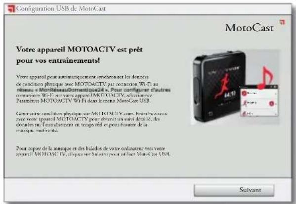 MOTOROLA MOTOACTV - CONFIGUREZ VOTRE ORDINATEUR - 4