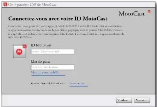 MOTOROLA MOTOACTV - CONFIGUREZ VOTRE ORDINATEUR - 2