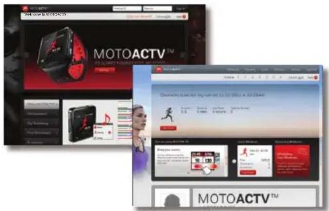 MOTOROLA MOTOACTV - MOTOACTV.COM - 1