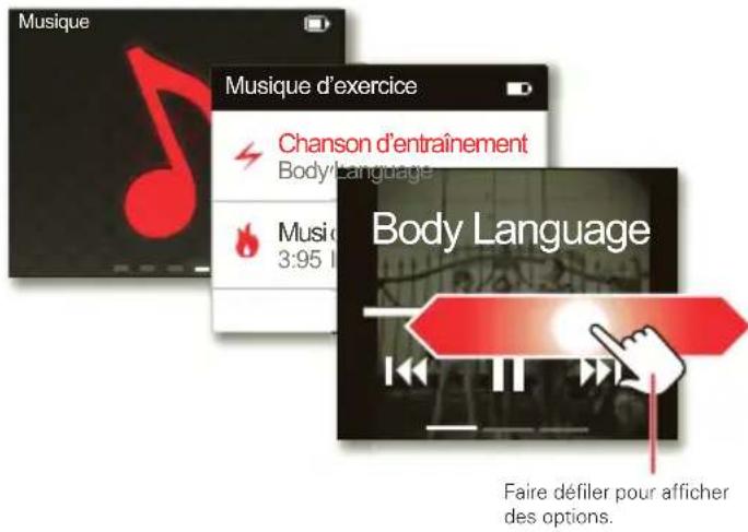 MOTOROLA MOTOACTV - ÉCOUTER DE LA MUSIQUE - 1