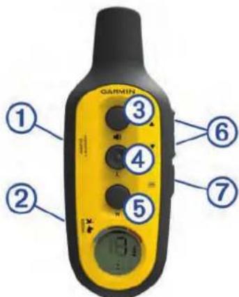 GARMIN PRO Control 2 - Touches de la télécommande - 1