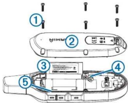 GARMIN PRO Control 2 - Composants de l'appareil portable PRO Control 2 - 1