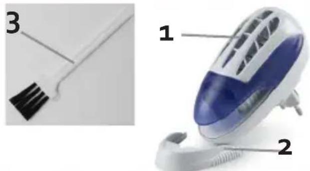 DOMO KX0011 - ONDERDELEN - 1