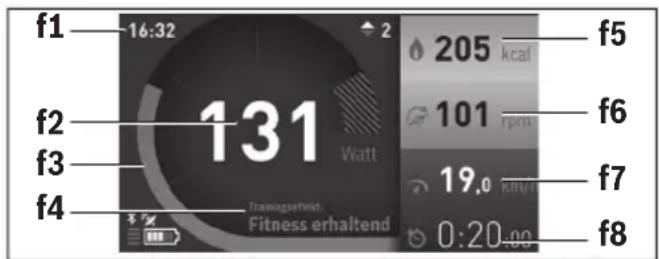 BOSCH Nyon - Driftstilstand „Kort og navigation“ - 3