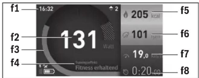 BOSCH Nyon - Modo de funcionamiento "Fitness" - 1