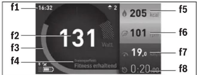 BOSCH Nyon - Driftsläge "Fitness" - 1