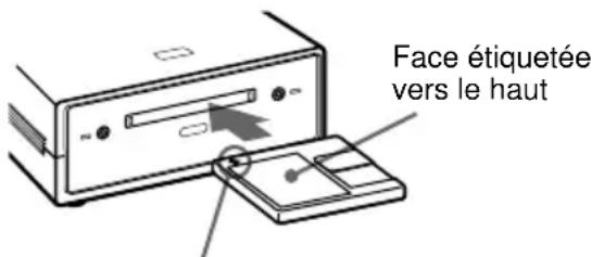 SONY MDSNT1 - Fente d'insertion de MD - 1