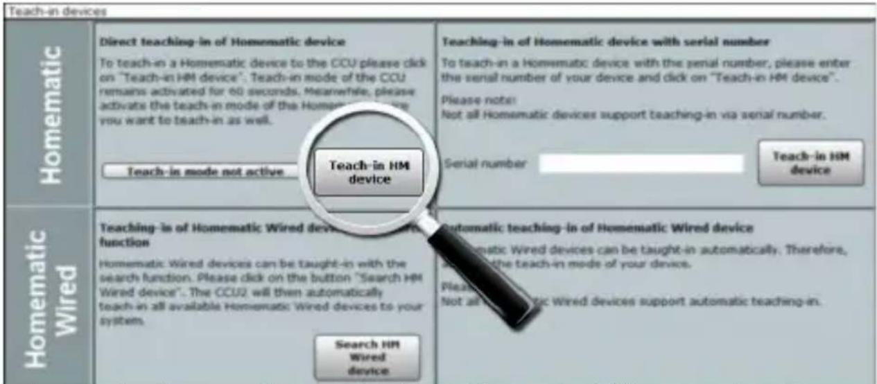 Homematic IP eQ3 AG - Enregistrement dans une centrale Homematic - 5