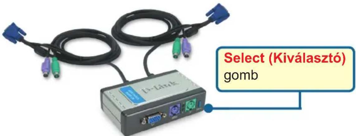 D-LINK DKVM2K - Kapcsolás a DKVM-2K-val - 1