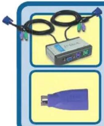 D-LINK DKVM2K - Vérifi ez le contenu de l'emballage - 1