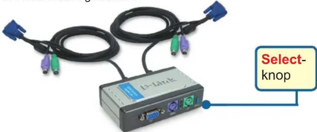D-LINK DKVM2K - Overschakelen met de DKVM-2K - 1