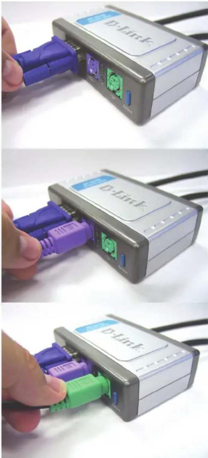 D-LINK DKVM2K - Kontrollera Förpackningens innehåll - 2