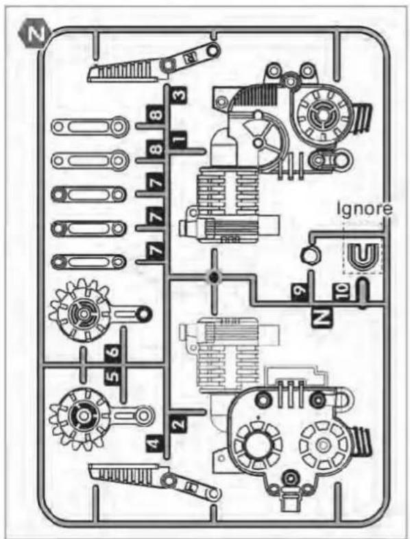 VELLEMAN KSR10 - Pièces en plastique - 3
