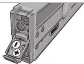 BOSCH GIM 60L - Colocar/trocar a pilha para a medicacao de inclinação - 1