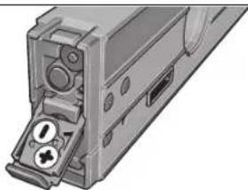 BOSCH GIM 60L - 安裝/更換針對激光的電池 - 1