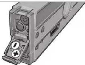 BOSCH GIM 60L - 安装/更换针对激光的电池 - 1