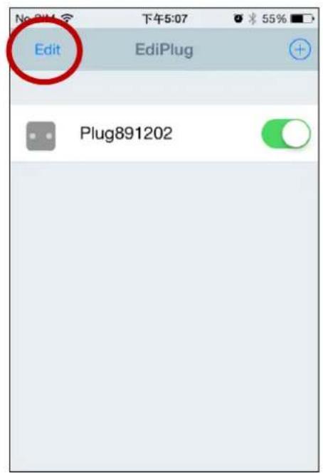 Edimax SP2101W - III-1-1. Changer le nom et le mot de passe de la prise intelligente - 1