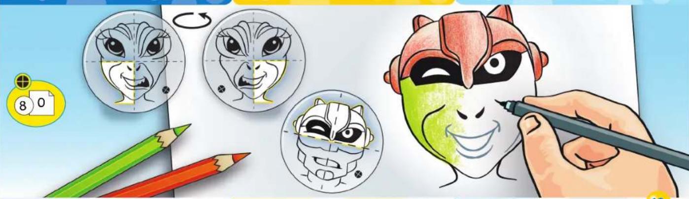 RAVENSBURGER Xoomy - Alieni e robotAliens und Robot - 1