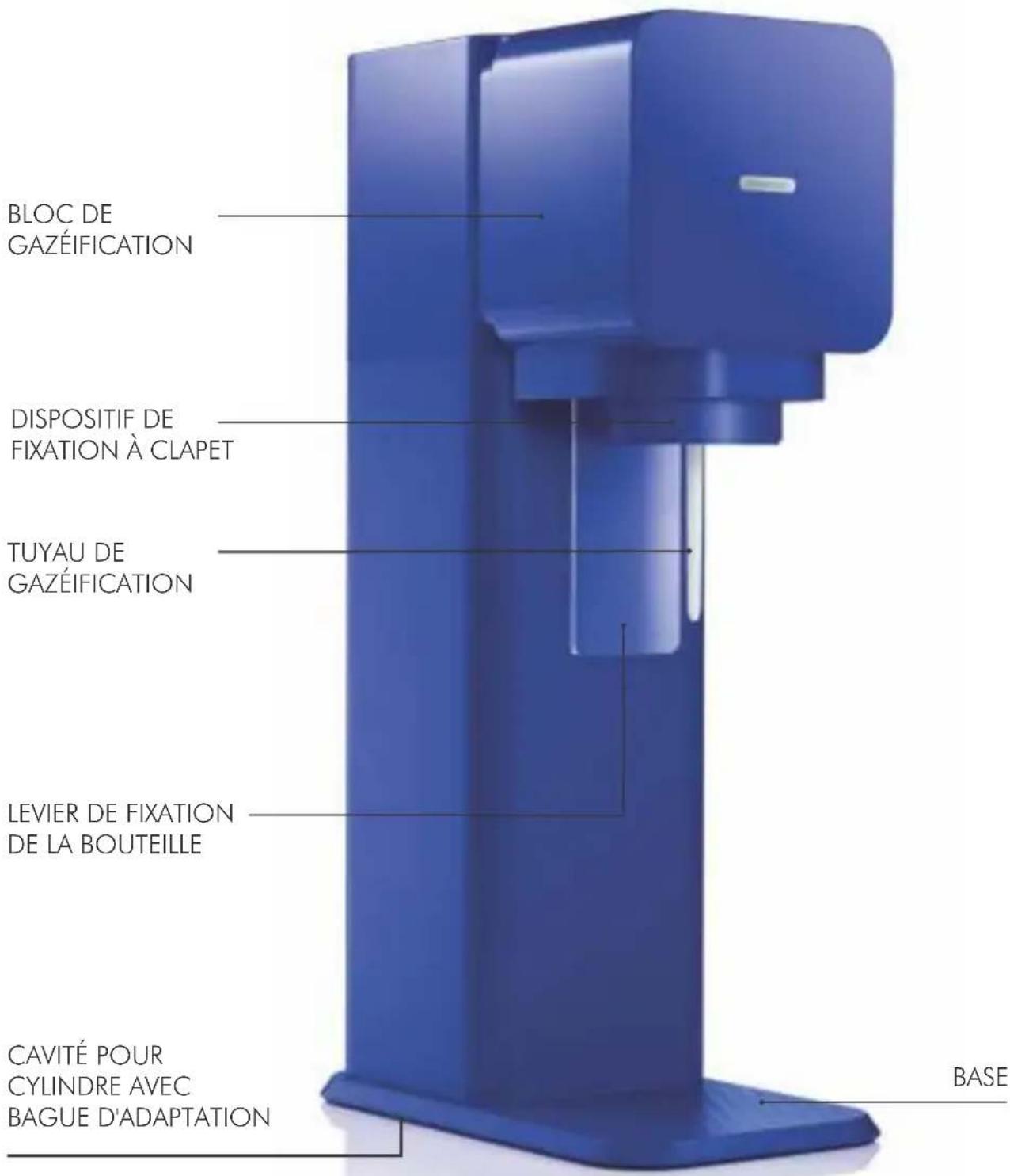 SODASTREAM Splash Play - PRÉSENTATION GÉNÉRALE DE LA MACHINE À GAZEIFIER PLAY™ - 1