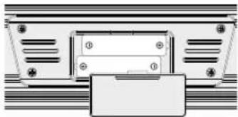 Laserliner DigiLevel Plus - Inserting batteries - 1