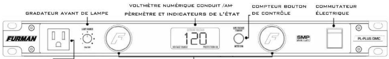 Furman PLPLUS DMC - PL-PLUS DMC PANNEAU AVANT - 1