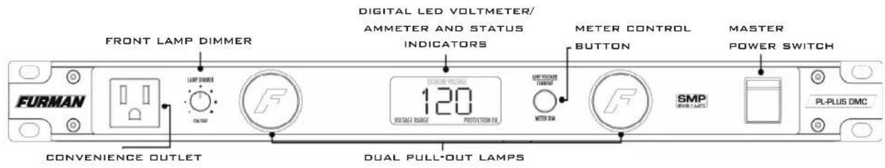 Furman PLPLUS DMC - PL-PLUS DMC FRONT PANEL - 1
