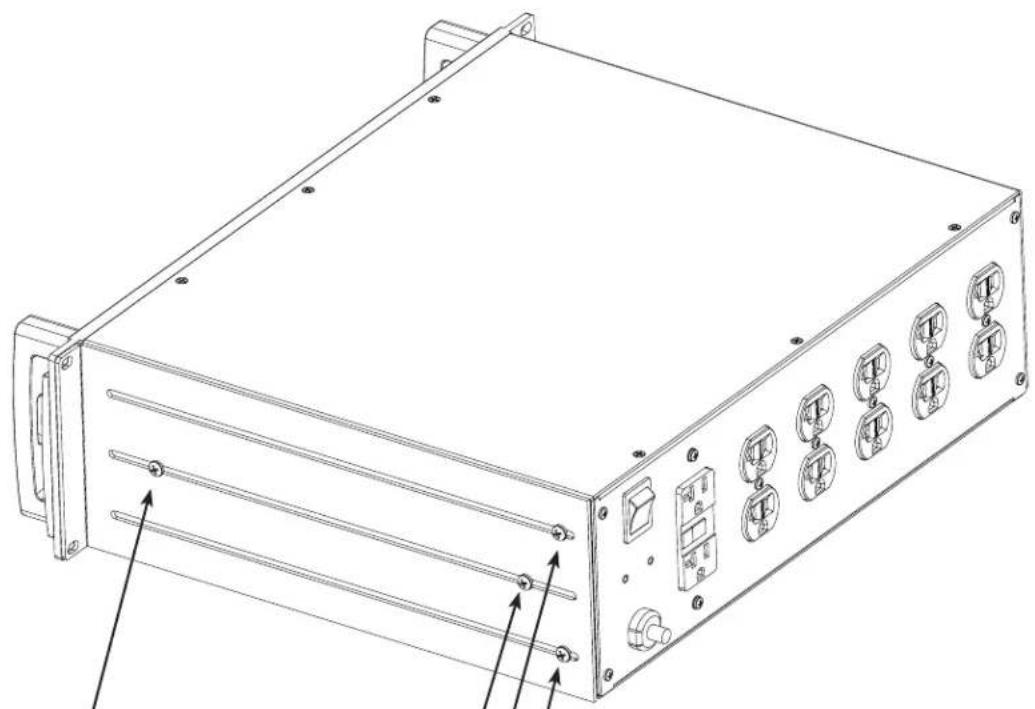 Furman P2400 IT - REAR RACK EAR MOUNTING (Figure 1.a) - 1
