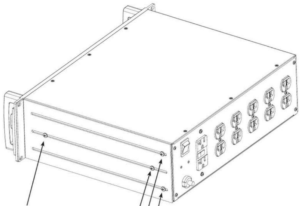 Furman P2400 IT - BASTIDOR DE SOPORTE POSTERIOR (Figura 1.a) - 1