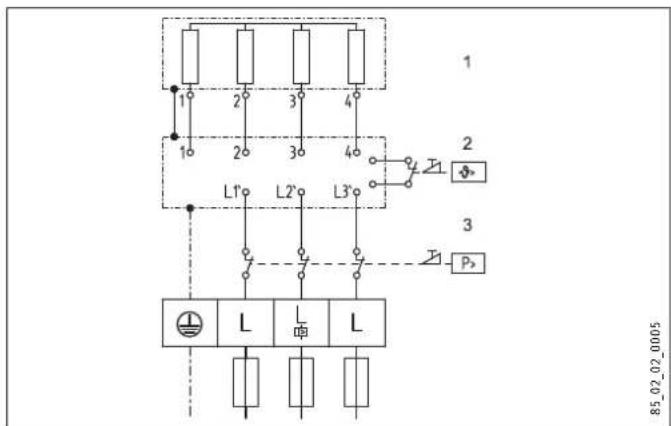 STIEBEL ELTRON DHBE 21 SLi electronic - Elektriciteitsschema - 1