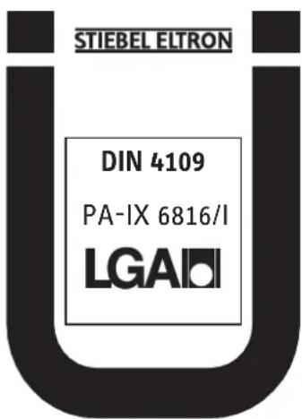 STIEBEL ELTRON DHBE 21 SLi electronic - Country-specific approvals and certifications: Germany - 1
