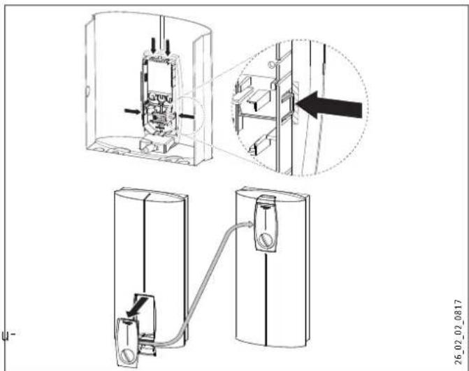 STIEBEL ELTRON DHBE 21 SLi electronic - Position du capot inversée - 1