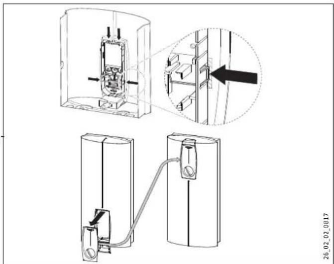 STIEBEL ELTRON DHBE 21 SLi electronic - Instalace na prëdsazených obklaadech - 2