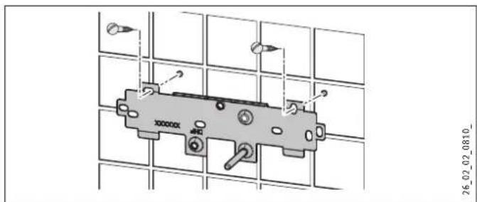 STIEBEL ELTRON DHBE 21 SLi electronic - Montáz nastenného závesu - 1
