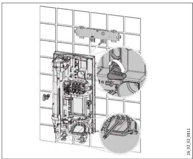 STIEBEL ELTRON DHBE 21 SLi electronic - Installing the appliance - 1