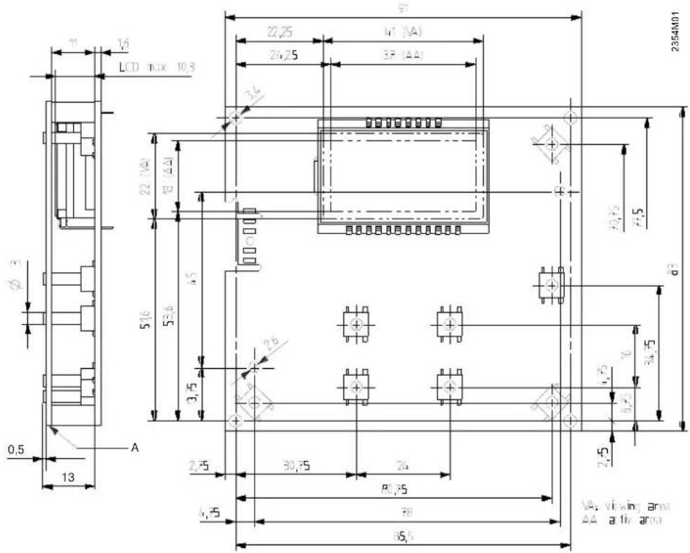 SIEMENS AVS37 - Encombrements - 1