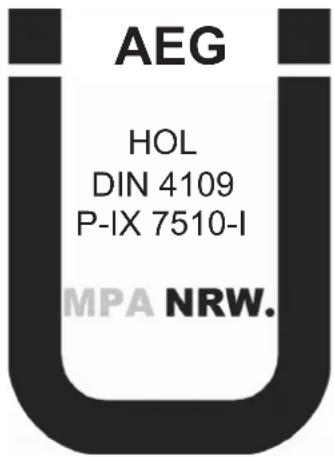 AEG MTD 650 - Landesspezifische Zulassungen und Zeugnisse: Deutschland - 1