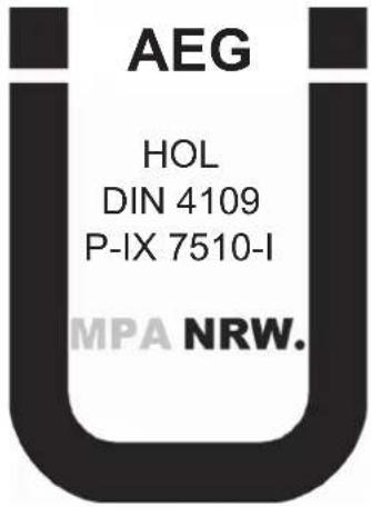 AEG MTD 650 - Country-specific approvals and certifications: Germany - 1