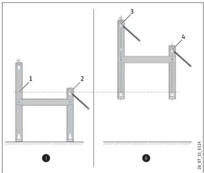 STIEBEL ELTRON CNS 75 F - Montage der Wandhalterung - 1