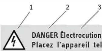 STIEBEL ELTRON CNS 75 F - Structure des consignes de sécurité - 1