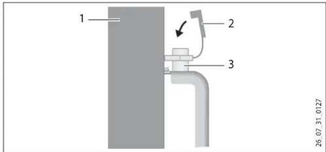 STIEBEL ELTRON CNS 75 F - Монтаж настенного кронштейна - 4