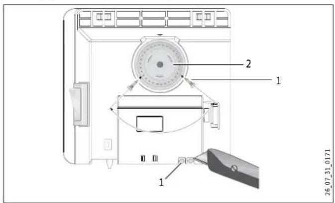 STIEBEL ELTRON CNS 75 F - Begrenzung des Temperaturreglers - 2
