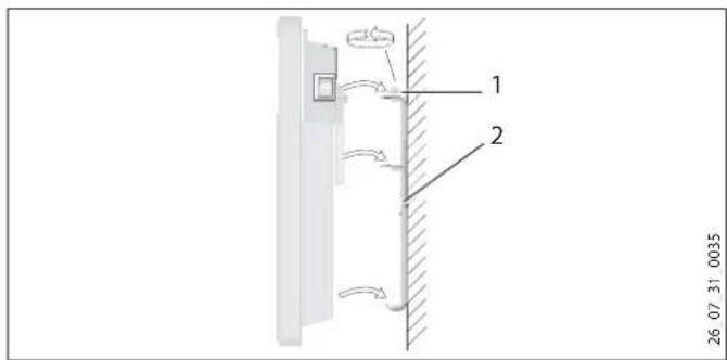 STIEBEL ELTRON CNS 150 F - Монтаж настенного кронштейна - 3