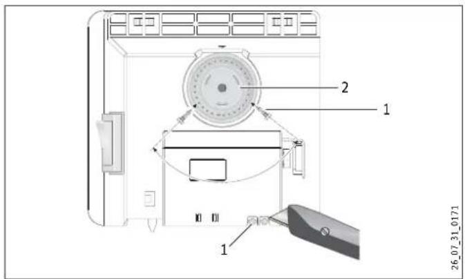 STIEBEL ELTRON CNS 200 F - Limiting the temperature controller - 2
