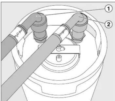 MIELE UG 706080 - Tilkobling av patron med skrue-forbindelse - 1