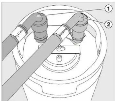 MIELE UG 706080 - Ansluta patronen med skruvforslutning - 1
